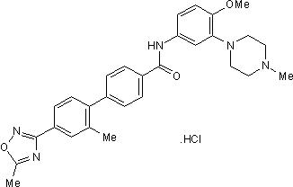 GR 127935 hydrochloride Structure