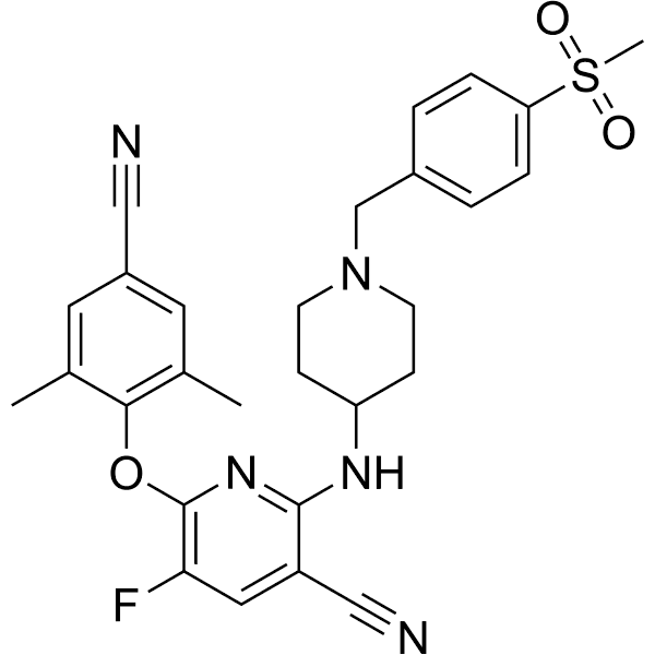 HIV-1 inhibitor-59 Structure