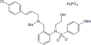 KN-93 phosphate Structure