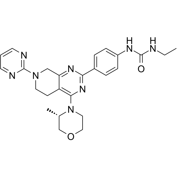 mTOR inhibitor-3 Structure