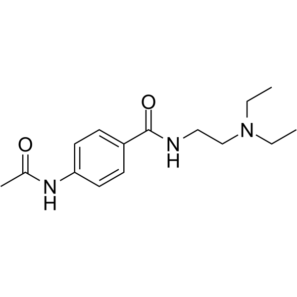 N-Acetylprocainamide Structure