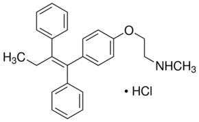 N-Desmethyltamoxifen HCl Structure