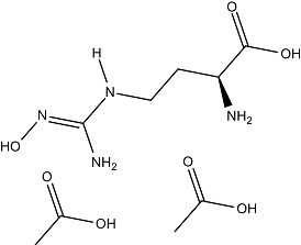 nor-NOHA acetate Structure