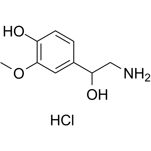 Normetanephrine hydrochloride Structure