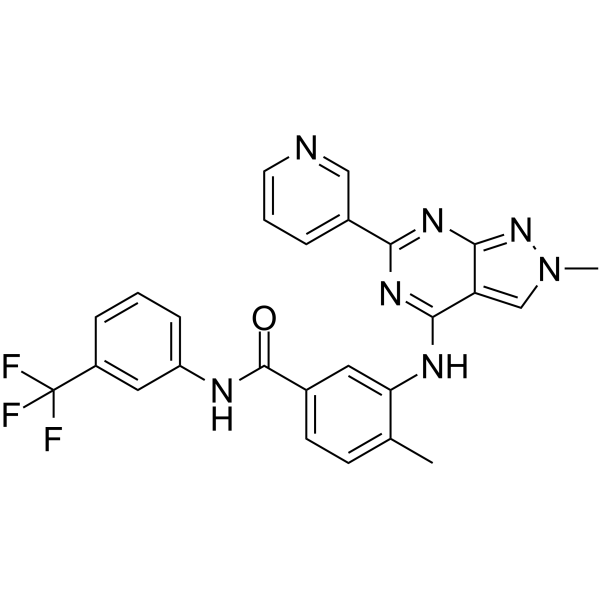 NVP-BHG712 isomer Structure