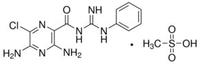 Phenamil methanesulfonate salt Structure
