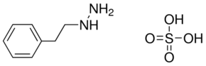 Phenelzine sulfate salt Structure