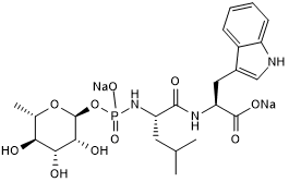 Phosphoramidon disodium salt Structure