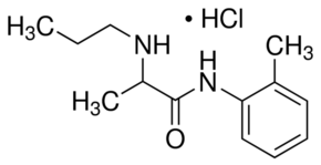 Prilocaine hydrochloride Structure