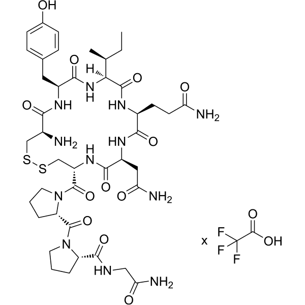 Pro8-Oxytocin TFA Structure