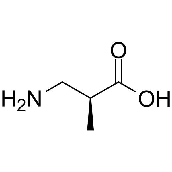 (S)-b-aminoisobutyric acid Structure
