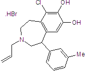 SKF 83822 hydrobromide Structure