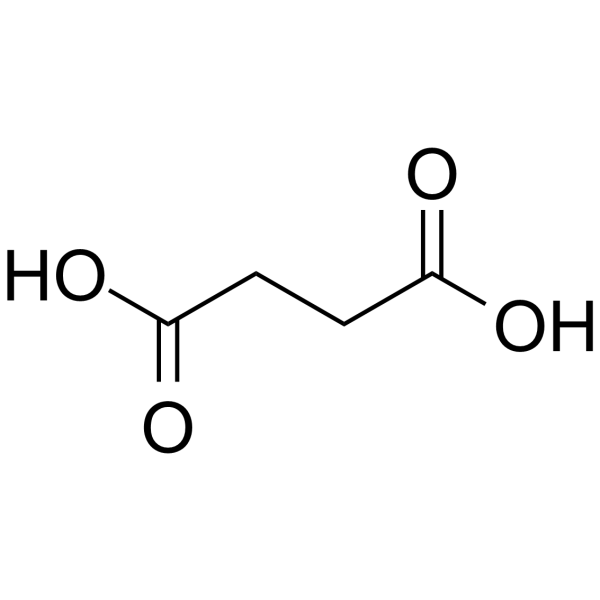 Succinic acid Structure