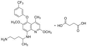 Tafenoquine succinate Structure