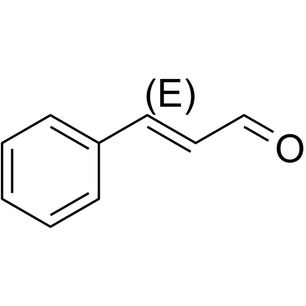 trans-Cinnamaldehyde Structure