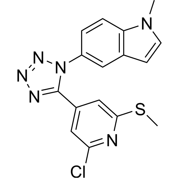 Tubulin inhibitor 36 Structure