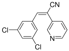 Tyrphostin RG 14620 Structure