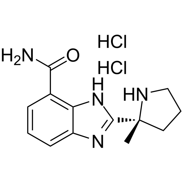 Veliparib dihydrochloride Structure