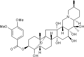 Veratridine Structure