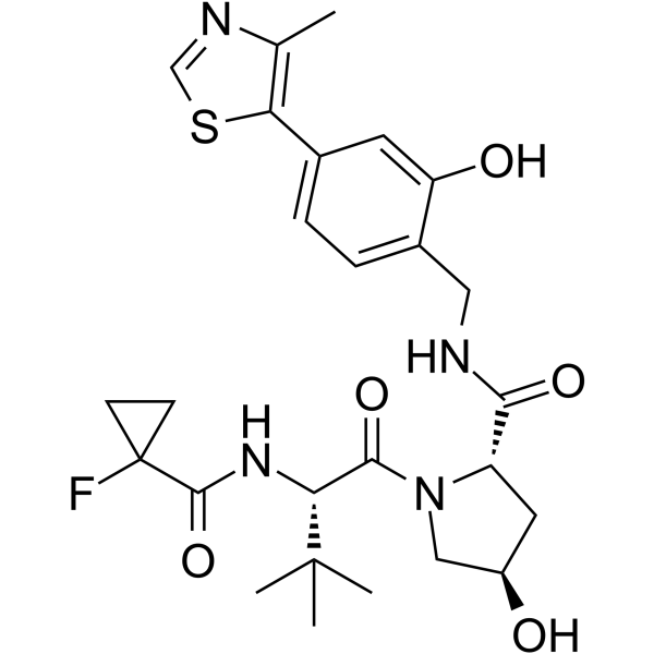 VH032-cyclopropane-F Structure