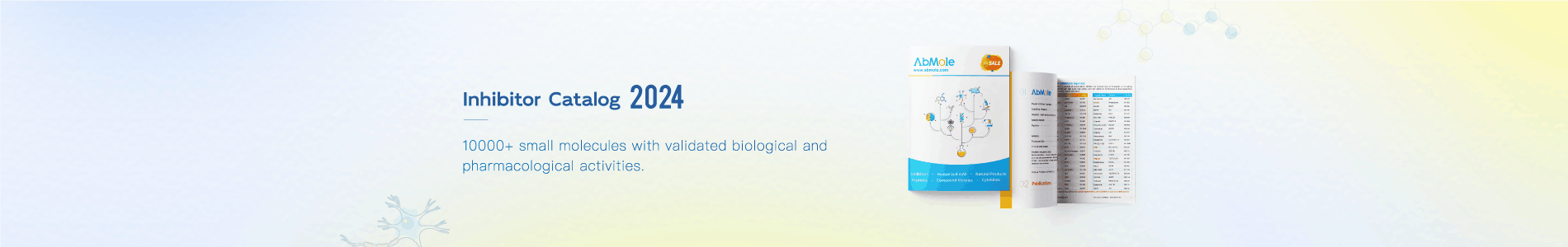 Get latest abmole inhibitor catalog