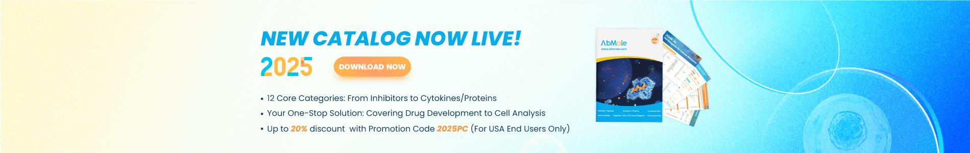 Get latest abmole inhibitor catalog