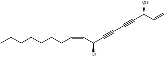 (+)-(3R,8S)-Falcarindiol Structure