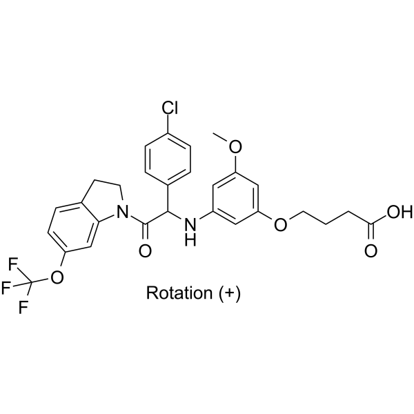 (+)-JNJ-A07  Structure