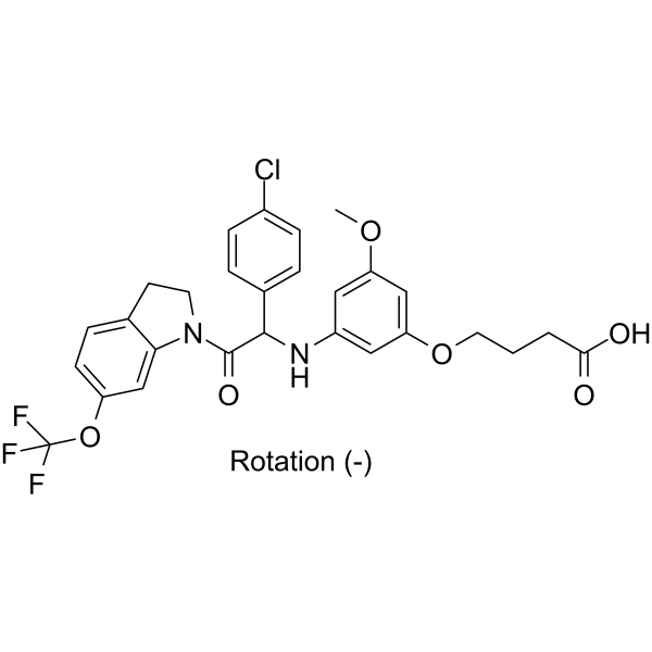 (-)-JNJ-A07  Structure