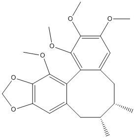 (-)Gomisin-L1 Structure