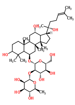 (R)Ginsenoside-Rg2 Structure