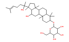 (R)Ginsenoside-Rh2 Structure