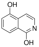 1,5-Isoquinolinediol Structure
