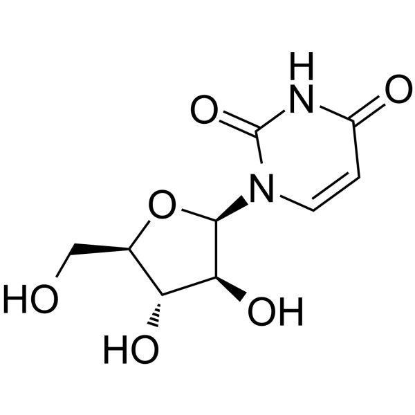 1-beta-D-Arabinofuranosyluracil Structure