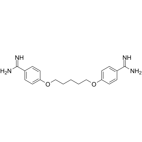 Pentamidine Structure