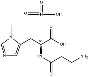 L-Anserine nitrate Structure