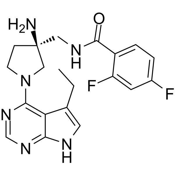 PF-AKT400 Structure