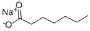 Heptanoate sodium Structure