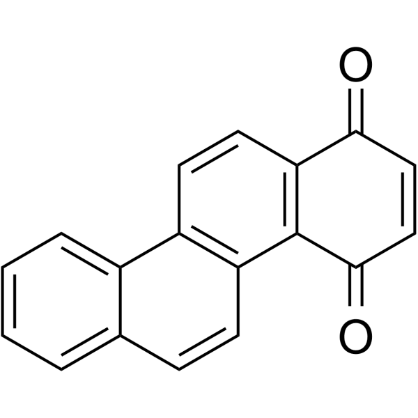 1,4-Chrysenequinone Structure