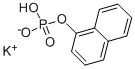 1-Naphthyl phosphate potassium salt Structure