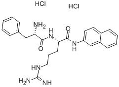 Phe-Arg-β-naphthylamide 2HCl Structure