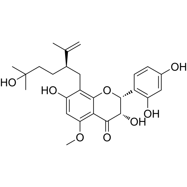 Kushenol K Structure