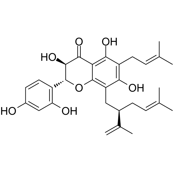 Kushenol M Structure