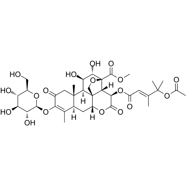 Yadanzioside K Structure