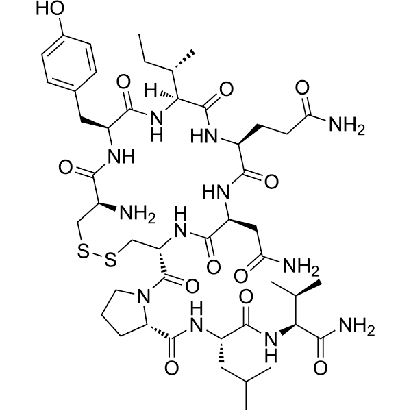 Val9-Oxytocin Structure