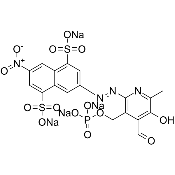 PPNDS tetrasodium  Structure