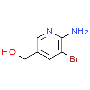6-Amino-5-bromopyridine-3-methanol  Structure