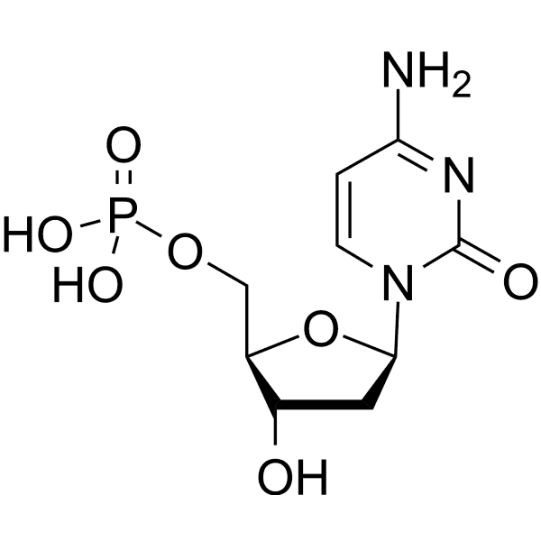 2'-Deoxycytidine-5'-monophosphoric acid  Structure