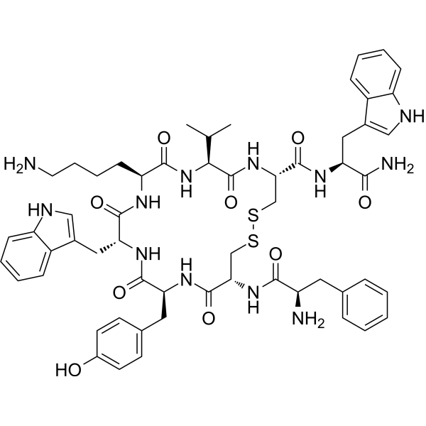 Vapreotide Structure