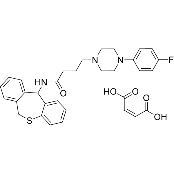 Monatepil maleate Structure